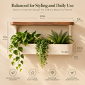 Tevqilo™ Botanical Living Wall Shelf