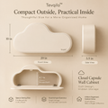 Tevqilo™ Cloud Capsule Wall Cabinet