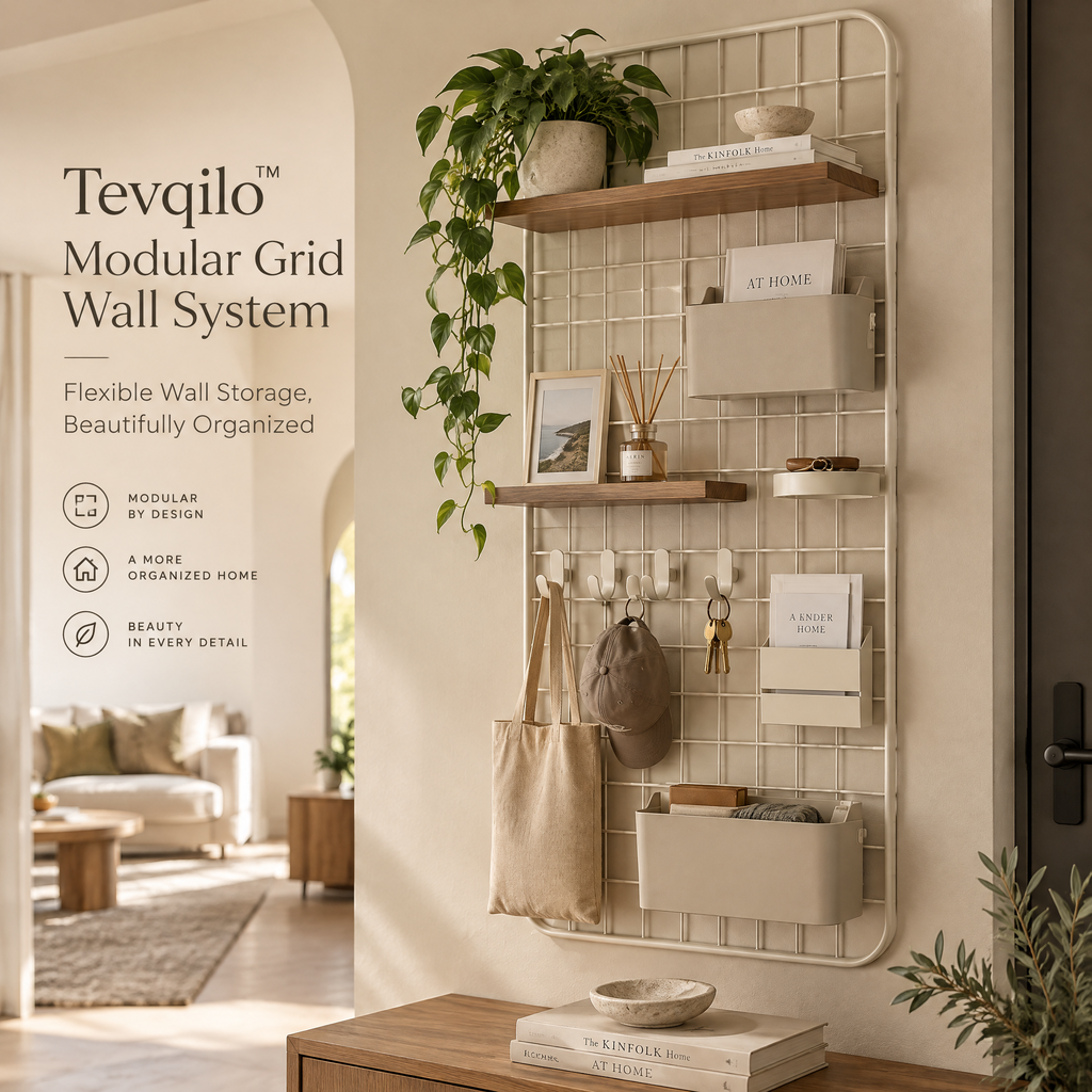 Tevqilo™ Modular Grid Wall System