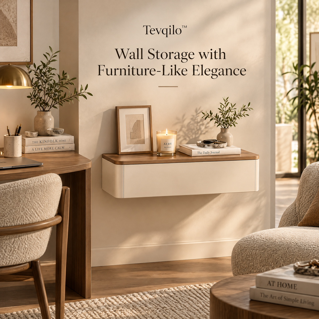 Tevqilo™ Nordic Floating Drawer