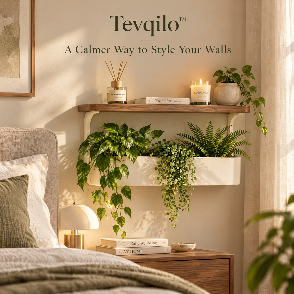 Tevqilo™ Botanical Living Wall Shelf