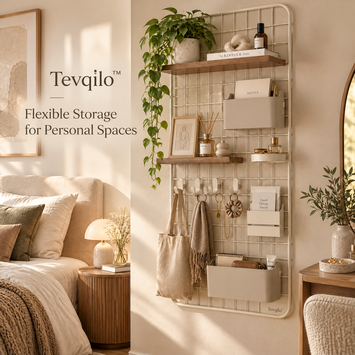 Tevqilo™ Modular Grid Wall System